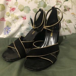 Yves Saint Laurent Babies Crisscross Sandals